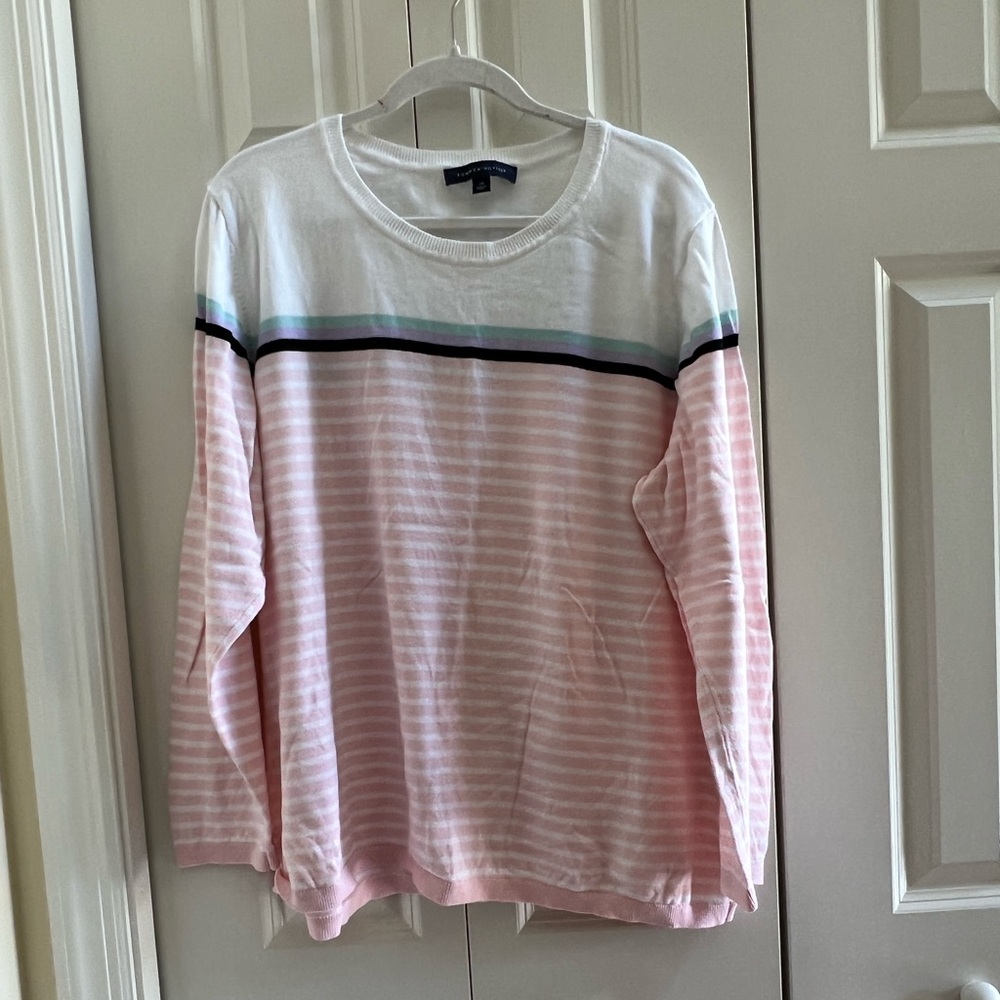 Tommy Hilfiger Striped Crewneck Sweater